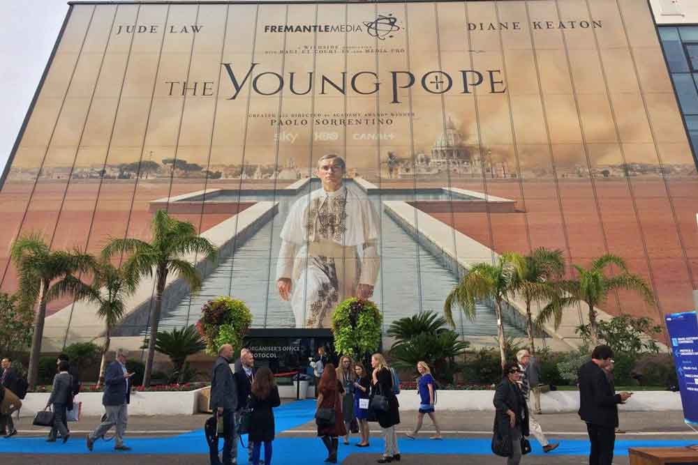 The Young Pope billboard