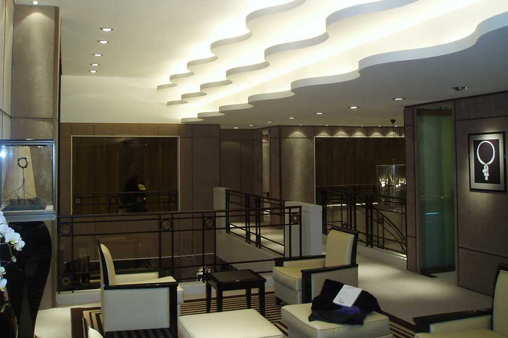 first floor interiors, Harry Winston 'stand' at Baselworld 2007