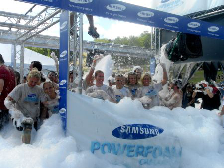 Samsung PowerFoam Challenge at Tough Mudder