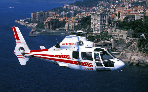Helicopter air transfers Monaco