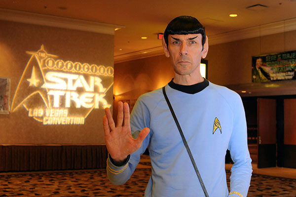 Spock cosplay at Star Trek Las Vegas Convention